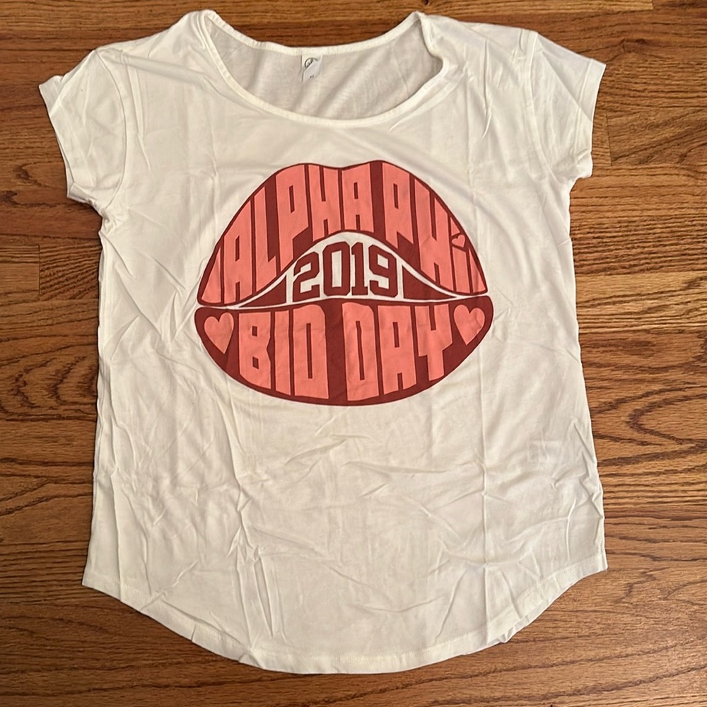 Alpha Phi University of Georgia Bid Day T-shirt